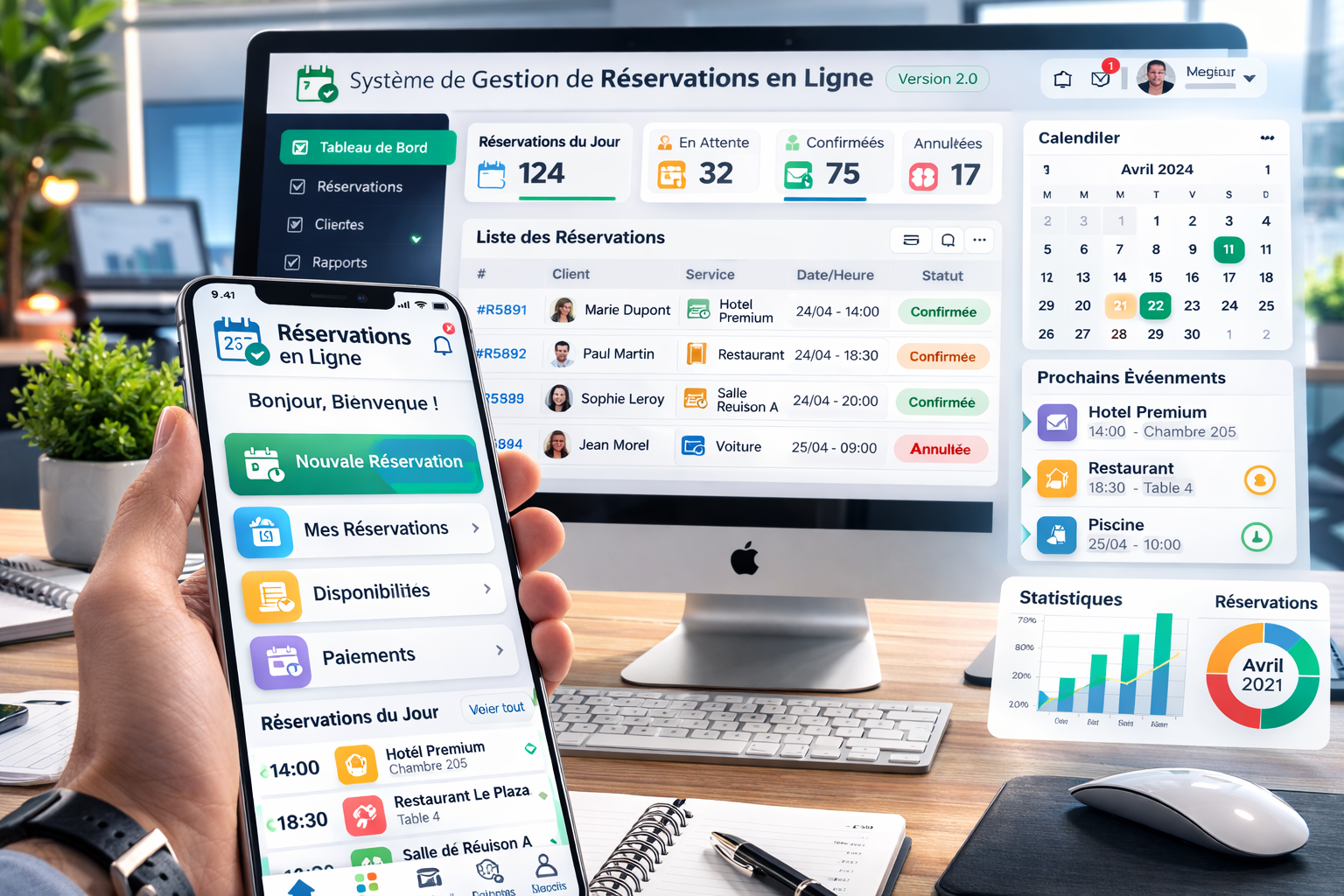 Gestion Réservations